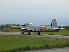 Il Jet Provost al parcheggio